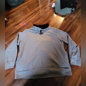 PINK Victoria's Secret Women's s Turtleneck Sweater in Gray